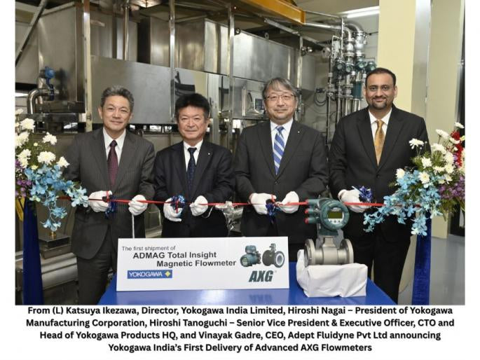 Yokogawa India Delivers First AXG Flowmeters in Pune
