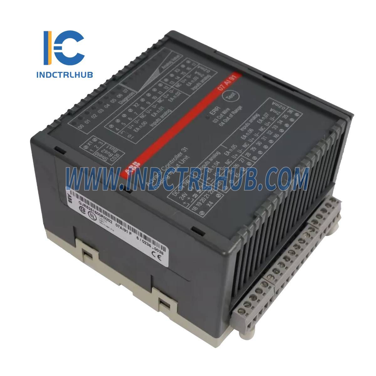 GJR5251600R0202 | ABB 07AI91 Analog I/O module