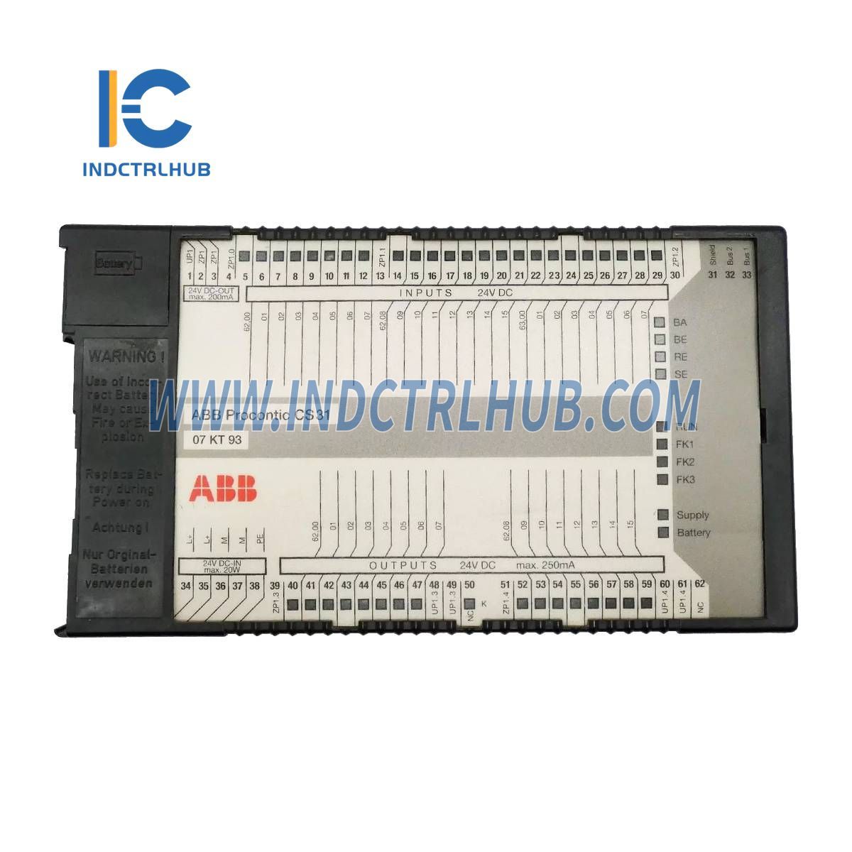 GJR5250500R0202 | ABB 07KT92 Central Processing Unit
