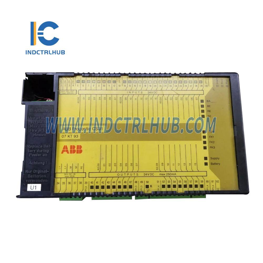 GJR5251300R0101 | ABB 07KT93F יחידת עיבוד מרכזית