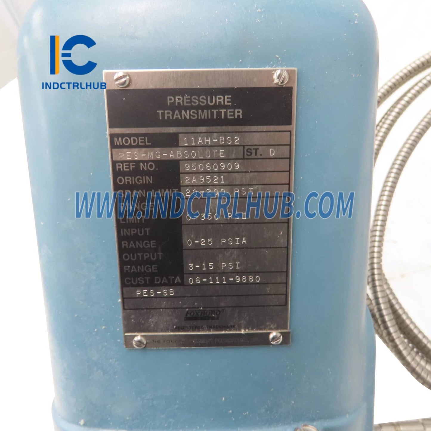 Foxboro 11AH-BS2 pneumatický absolútny tlakový snímač