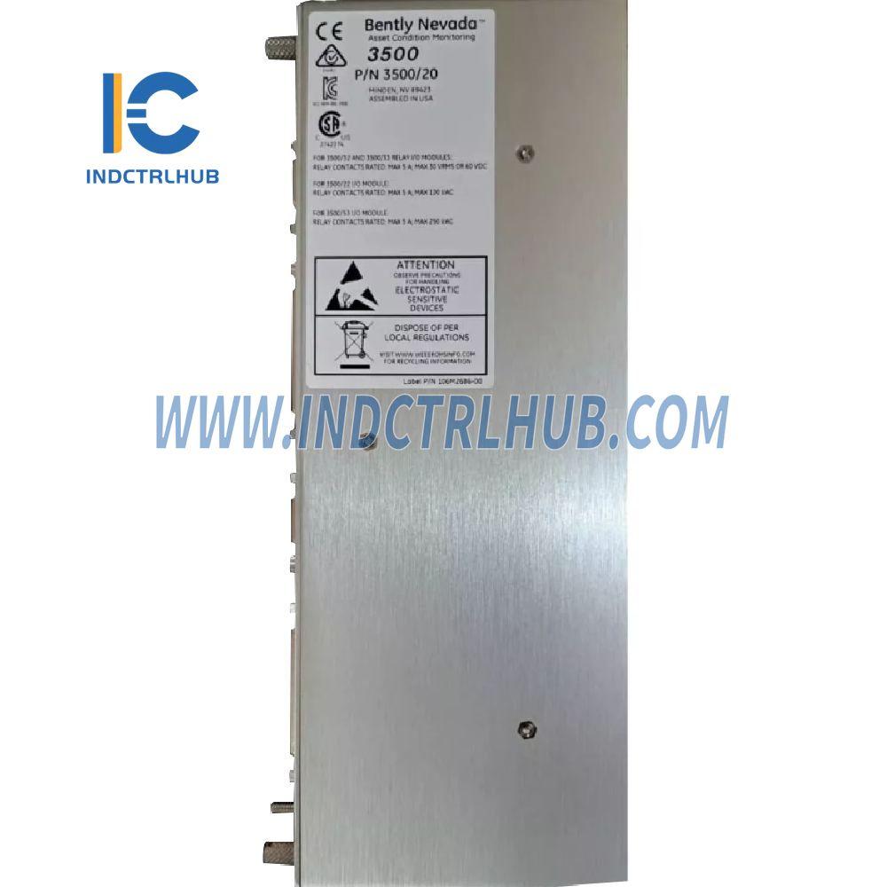 Bently Nevada 3500/20 125760-01 Data Manager I/O Module