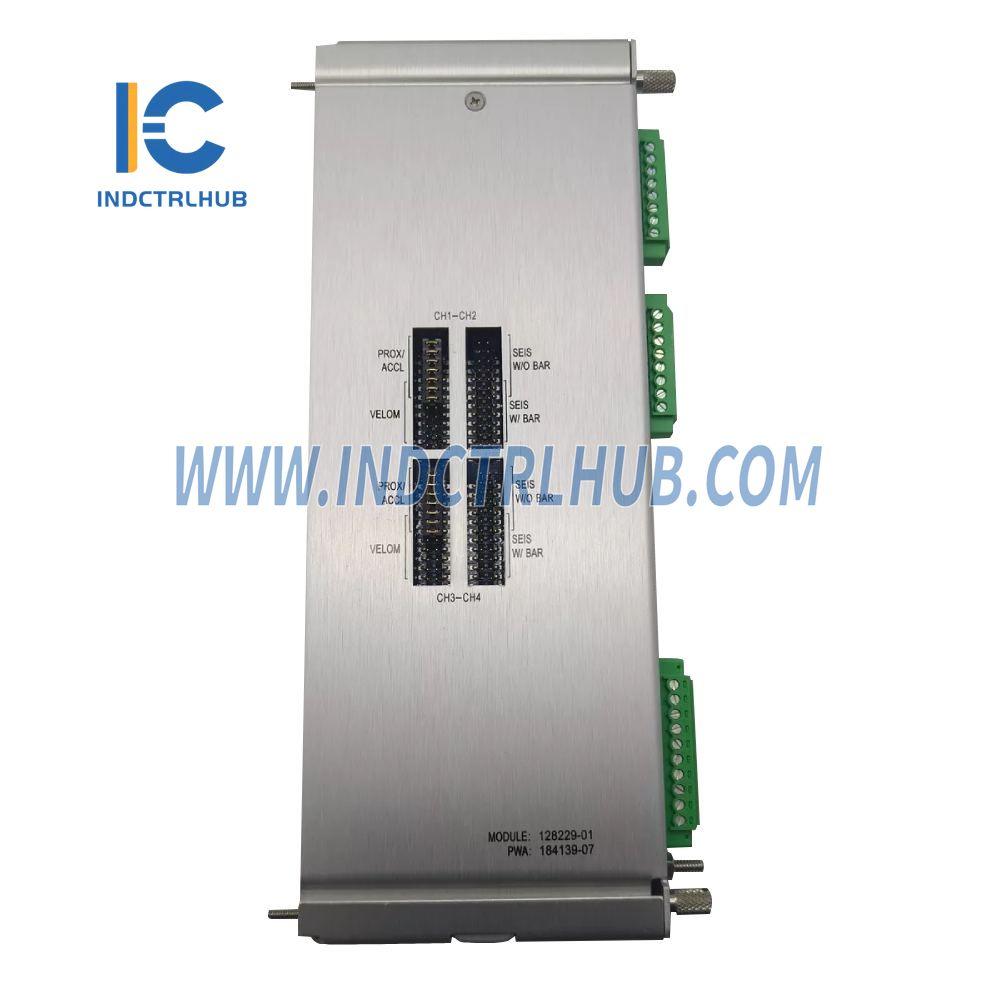 Bently Nevada 3500/42M 128229-01 Prox/Seismic I/O Module
