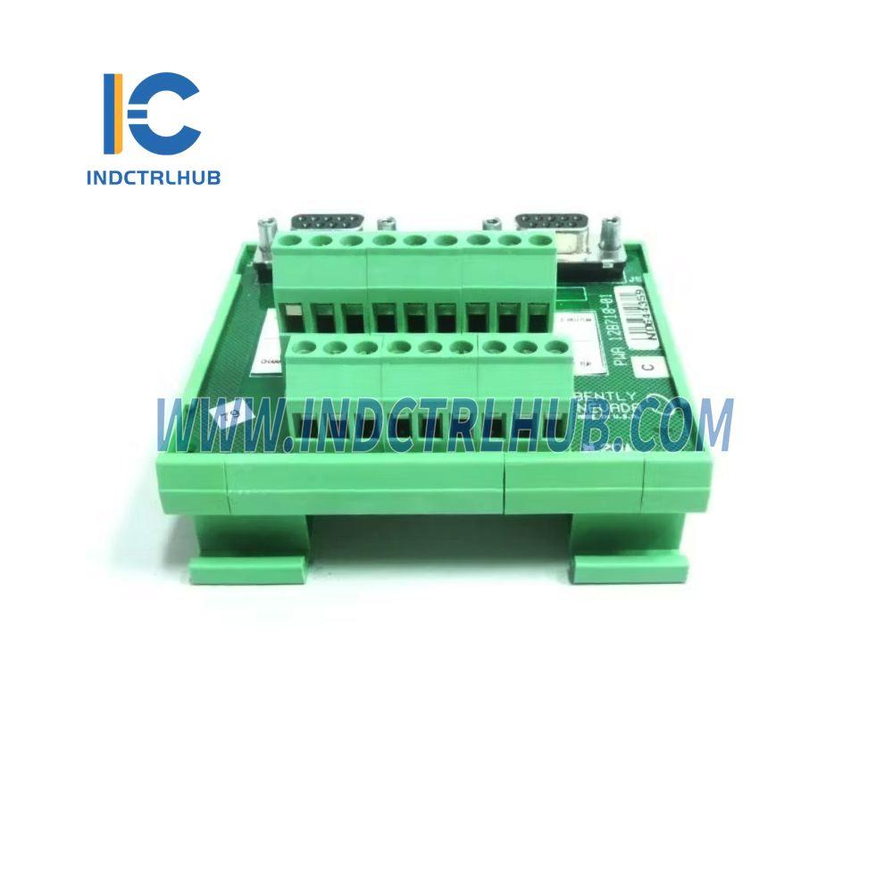 Bently Nevada 3500/25 128718-01 Keyphasor Tashqi Tugatish Bloki