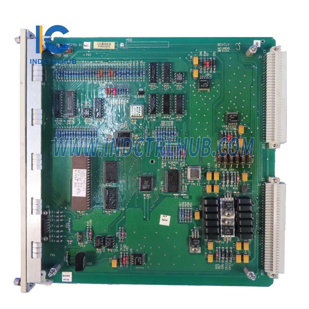 Bently Nevada 3500/93-07-01-02-00 135799-01 Display Interface Module - 3500/93 Display Interface Module