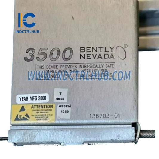 Bently Nevada 136703-01 Входно/изходен модул вътрешна бариера