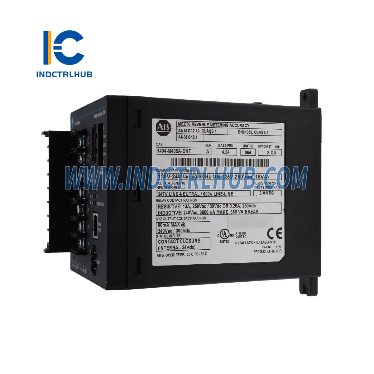 ALLEN BRADLEY 1404-M405A-DNT Powermonitor 3000 Glavni modul