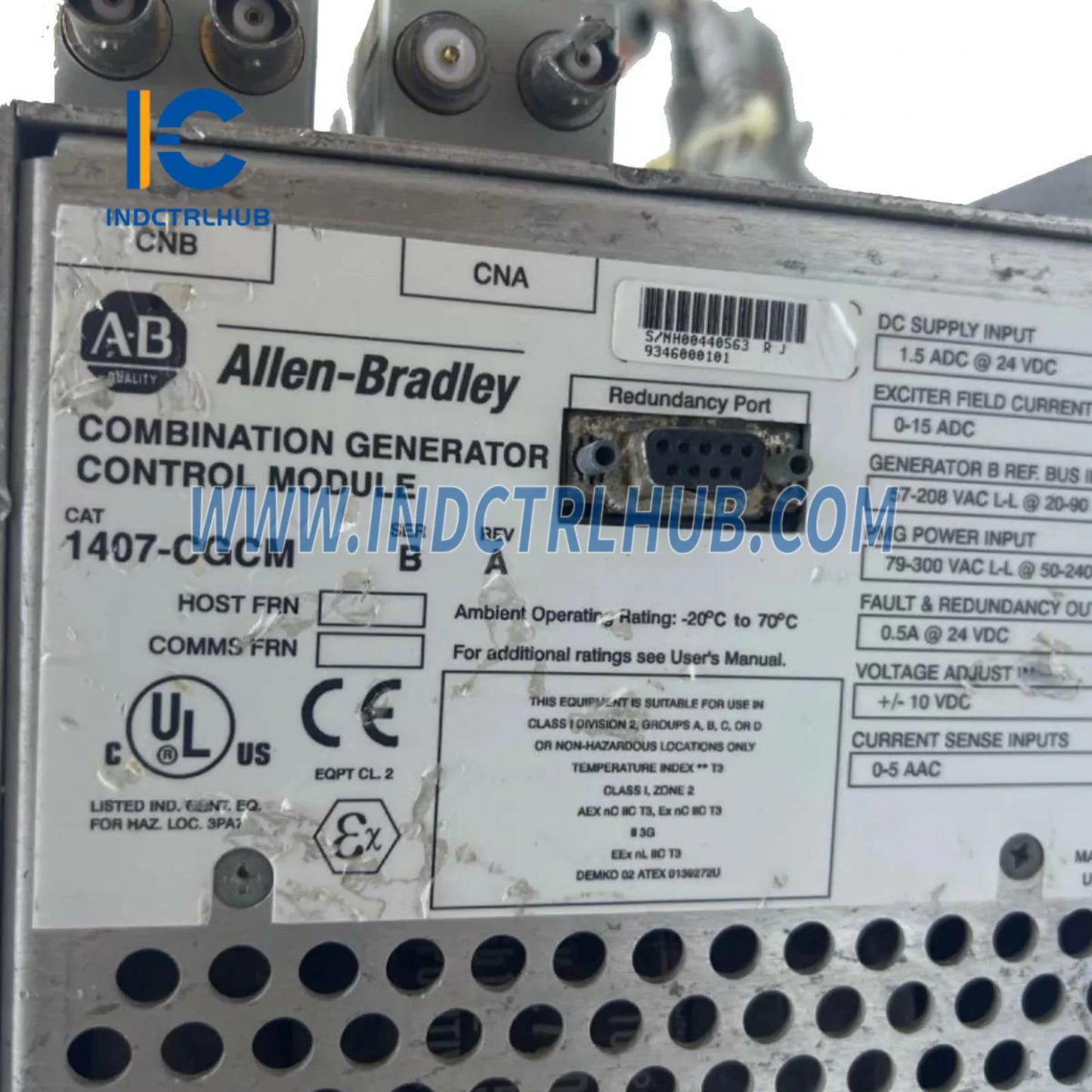 ALLEN BRADLEY 1407-CGCM Combination Generator Control Module