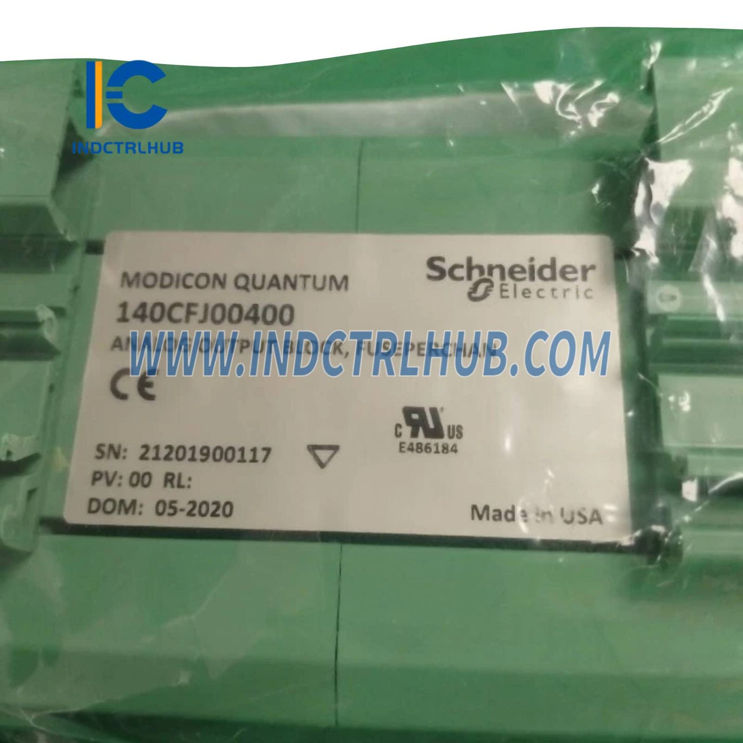 Schneider 140CFJ00400 Analóg kimeneti blokk – Biztosíték csatornánként