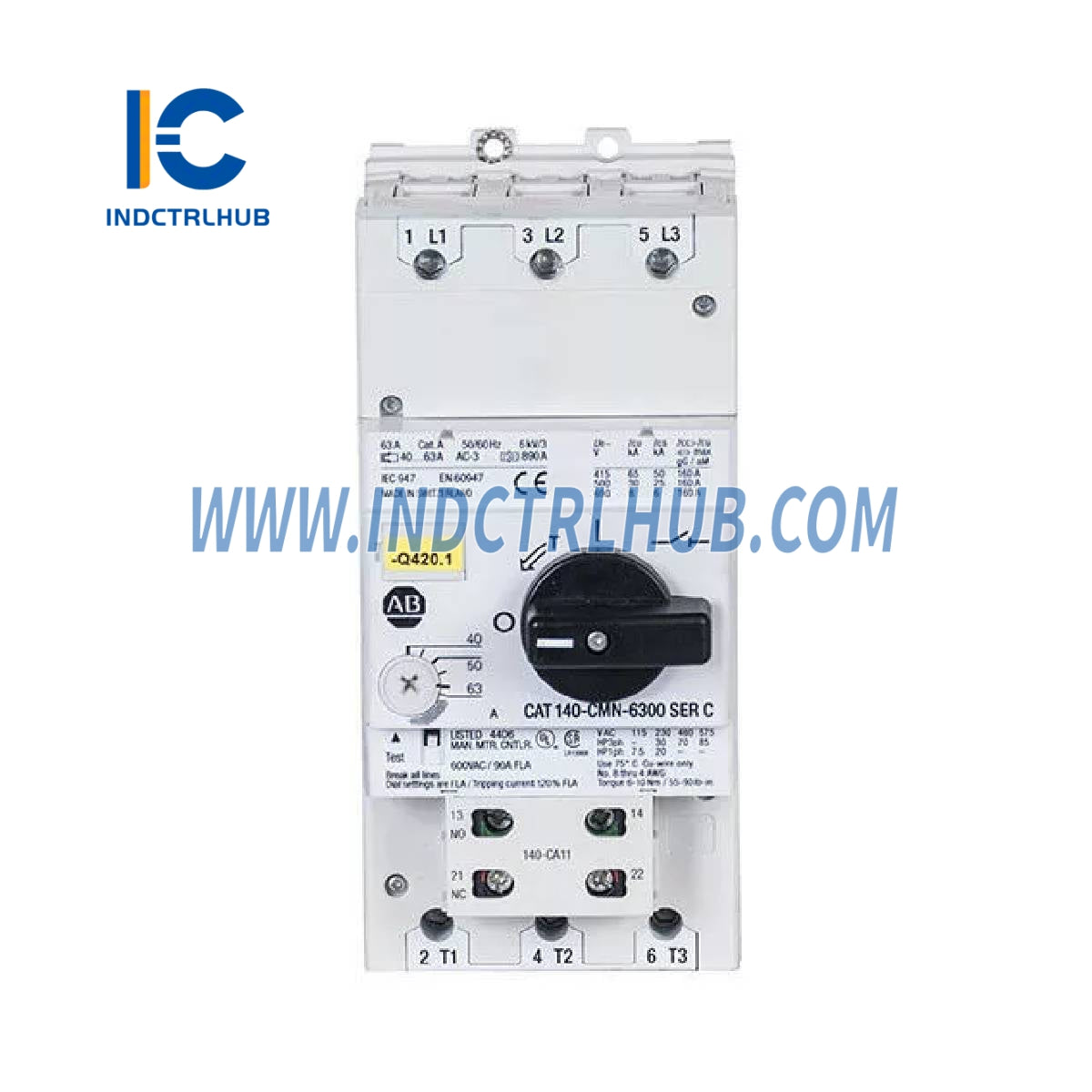Cầu dao bảo vệ động cơ ALLEN BRADLEY 140CMN6300