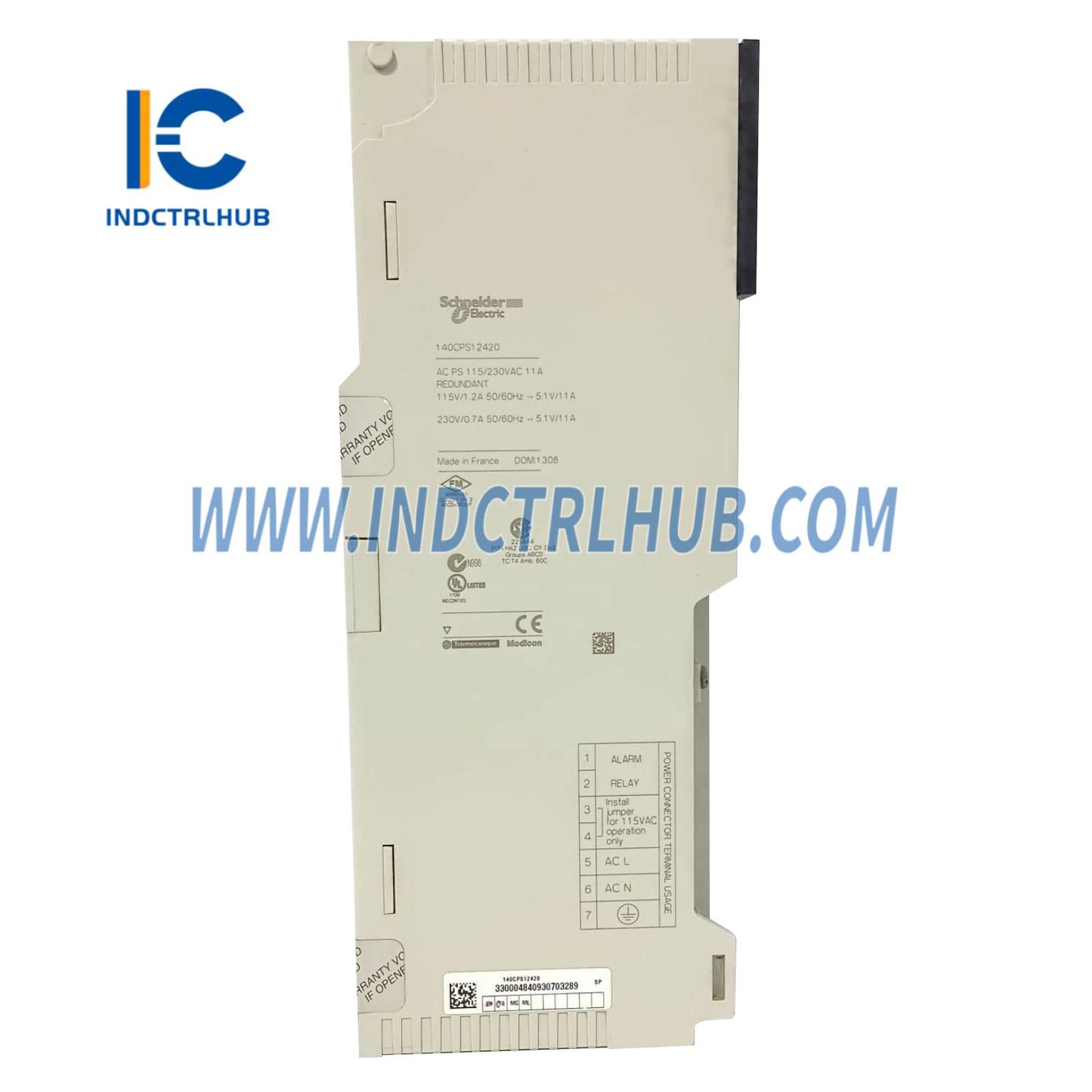 שניידר 140CPS12420 מודול ספק כוח מודיקון קוונטום