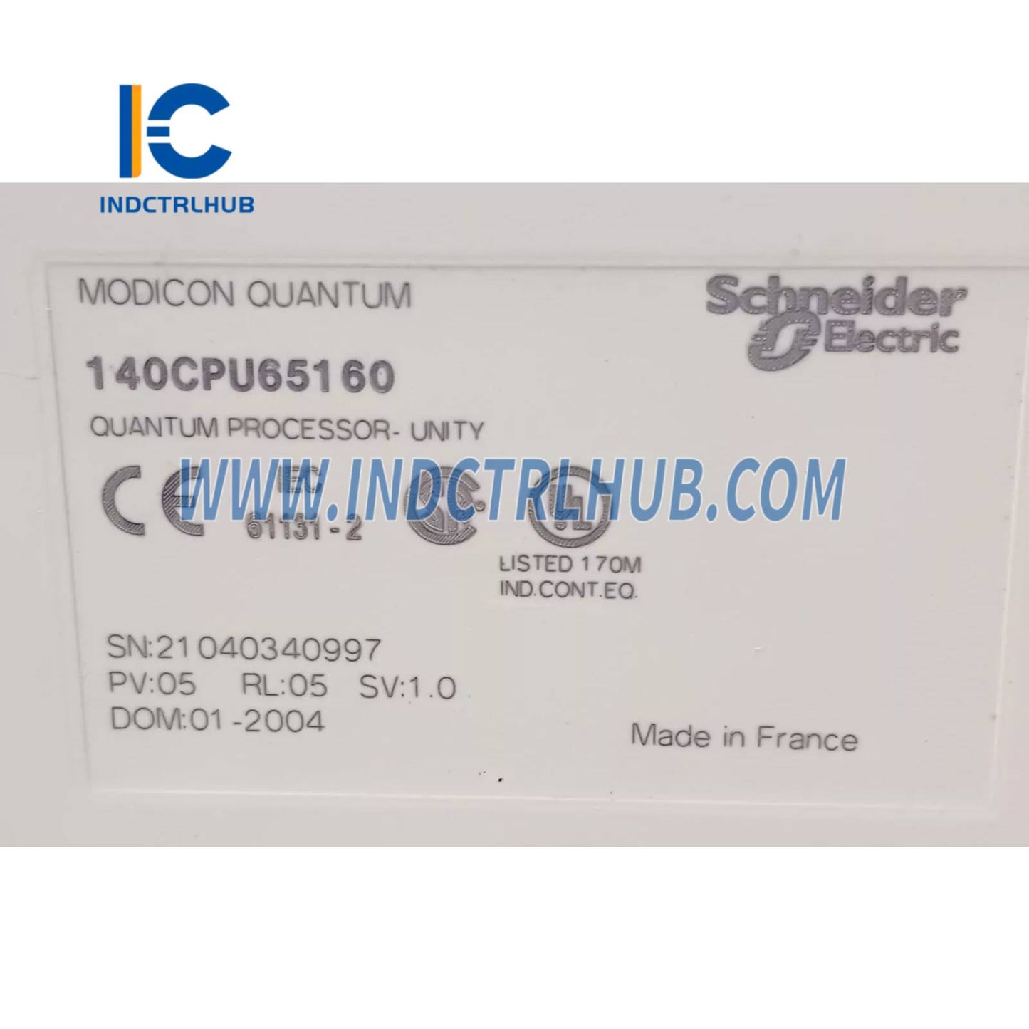 Schneider 140CPU65160 Unity procesor, Modicon Quantum platforma