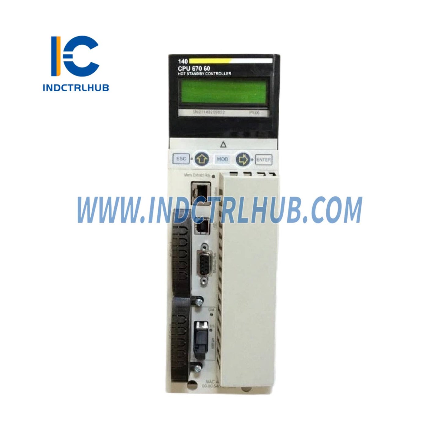 Schneider 140CPU67060 Unity forró tartalék processzor