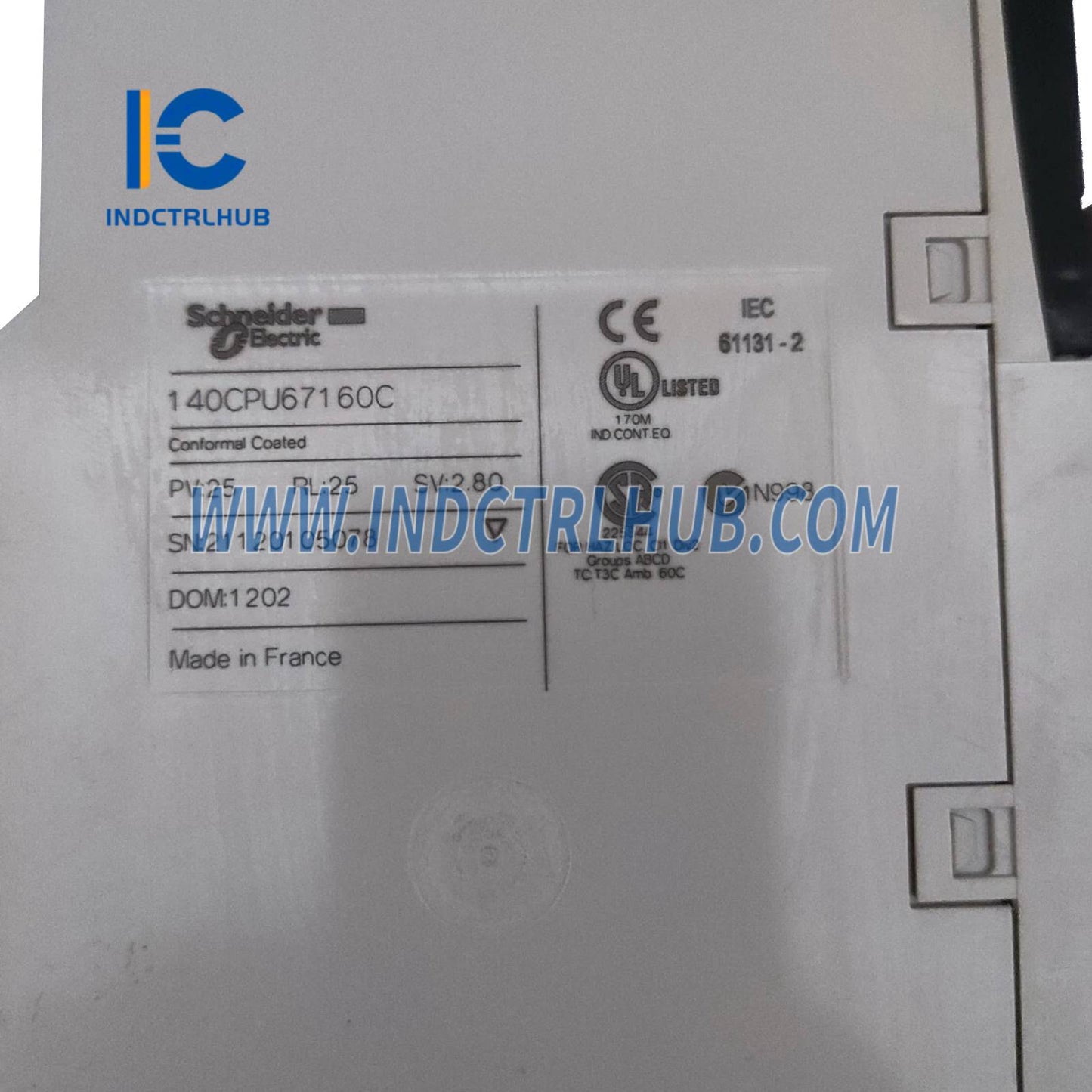 Schneider 140CPU67160C Unity forró tartalék processzor