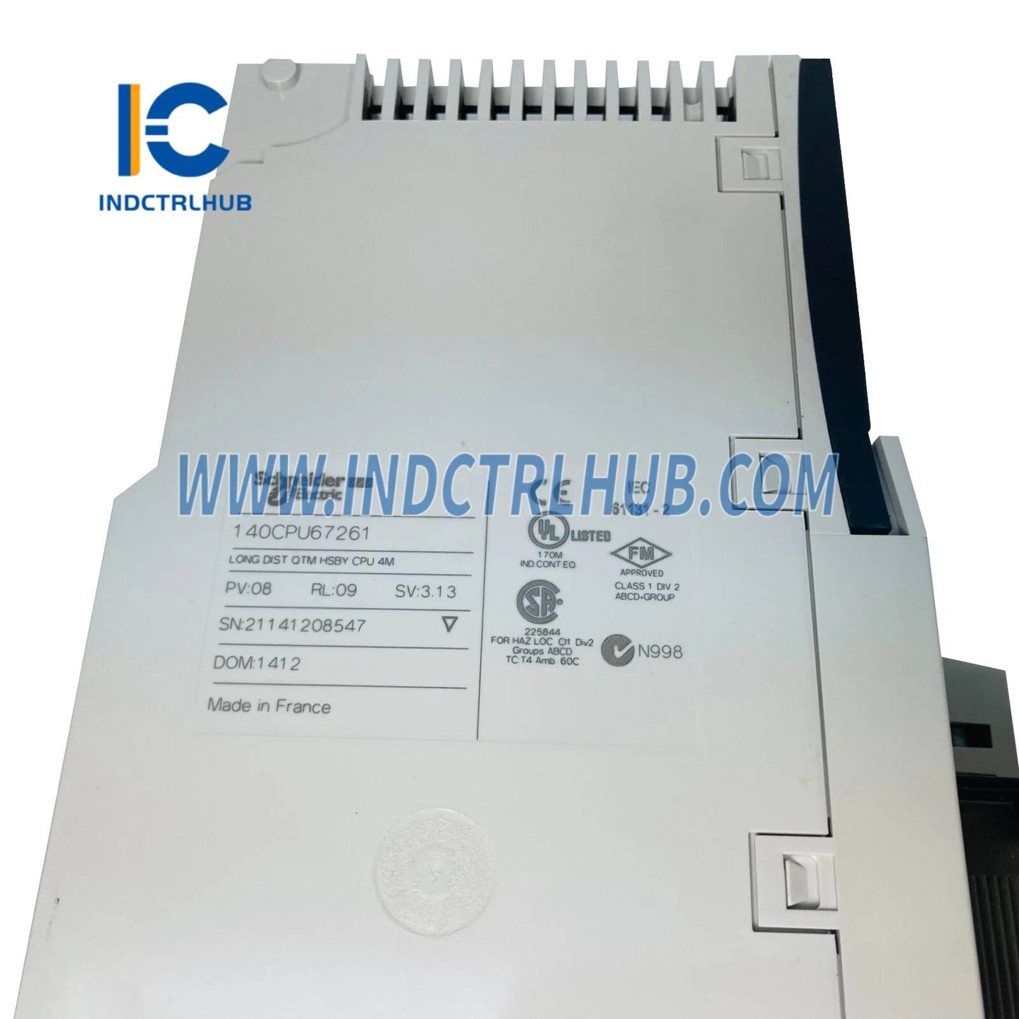 Schneider 140CPU67261 Unity forró tartalék processzor