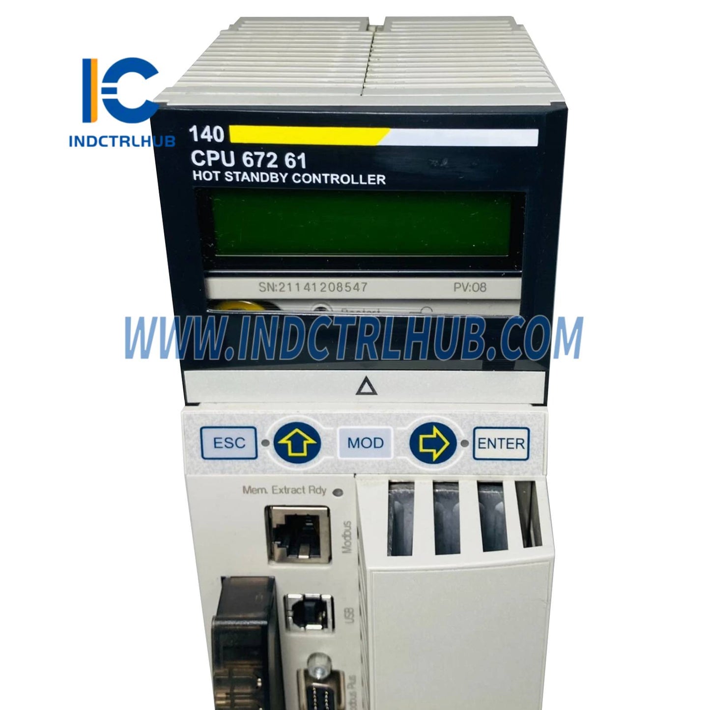 Schneider 140CPU67261 Unity forró tartalék processzor