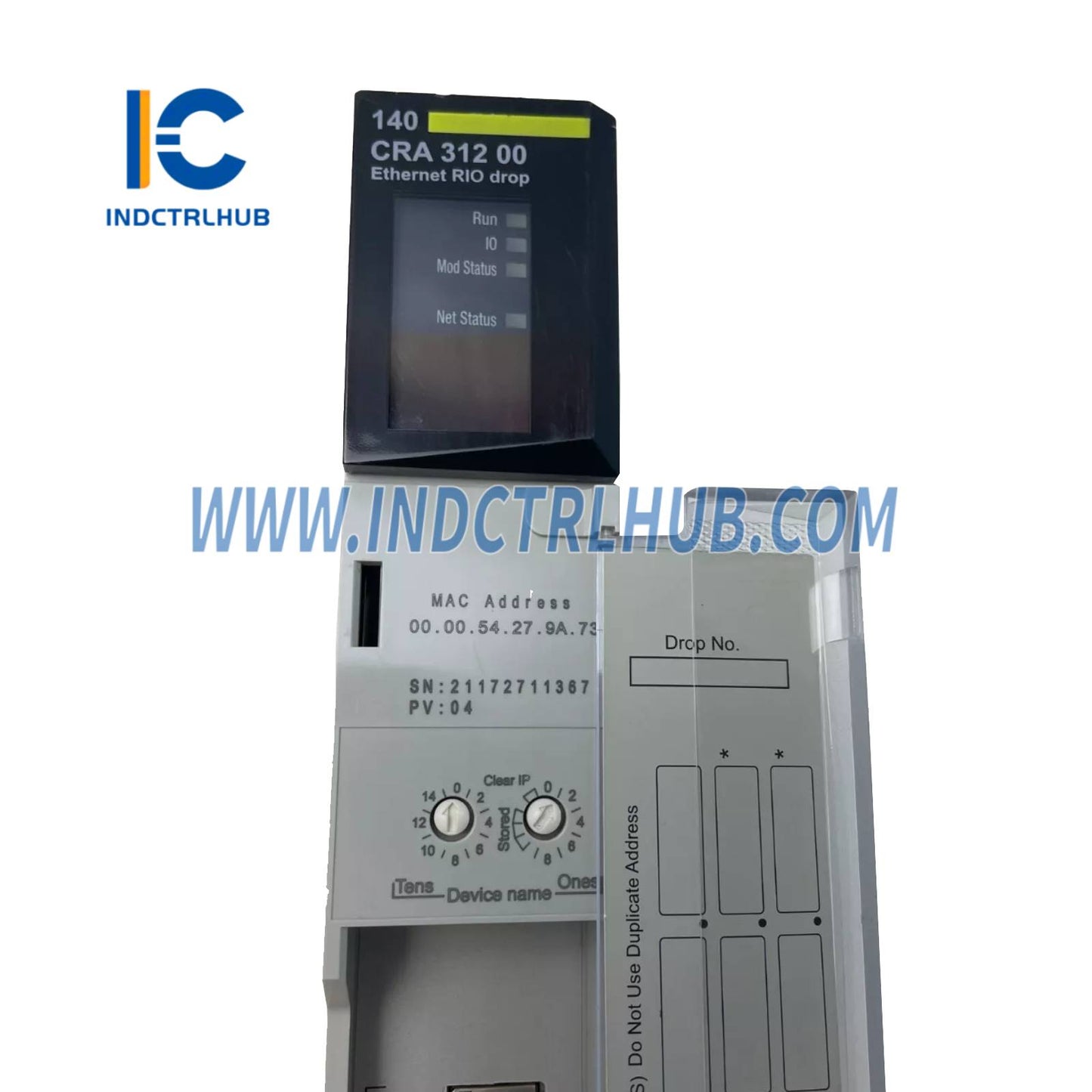 Schneider 140CRA31200C Quantum RIO Drop E/IP 1CH - Conformal Coated