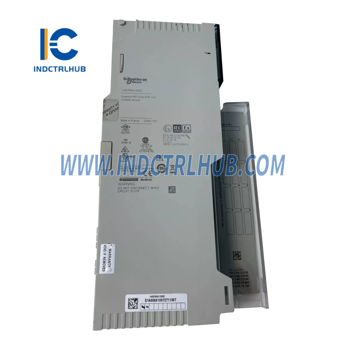 Schneider 140CRA31200C Quantum RIO Drop E/IP 1CH - Conformal Coated