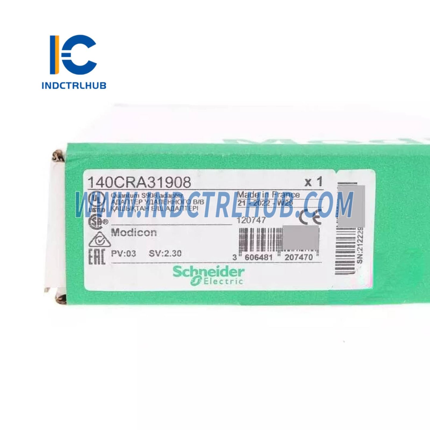 Schneider 140CRA31908 M580 Quantum S908 RIO Drop Adapter