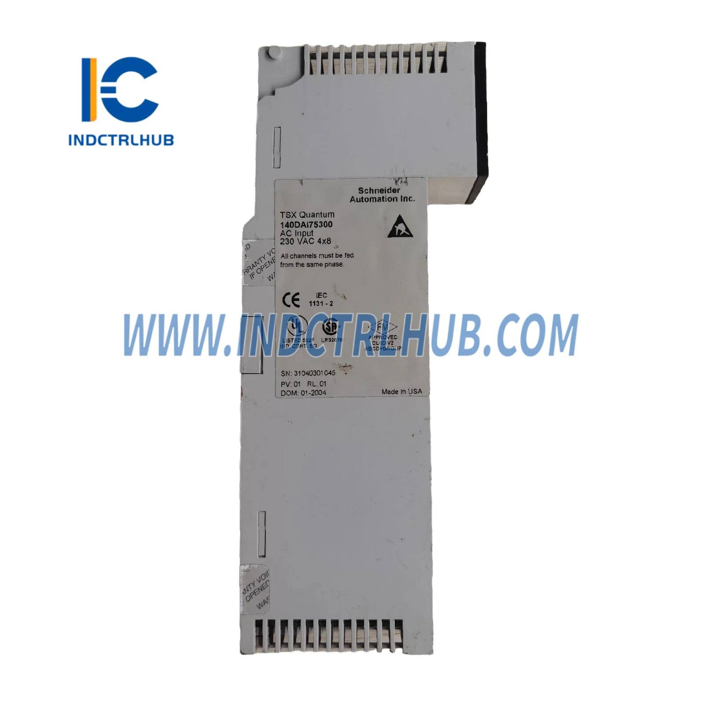 Schneider 140DAI75300 Discrete input module Modicon Quantum