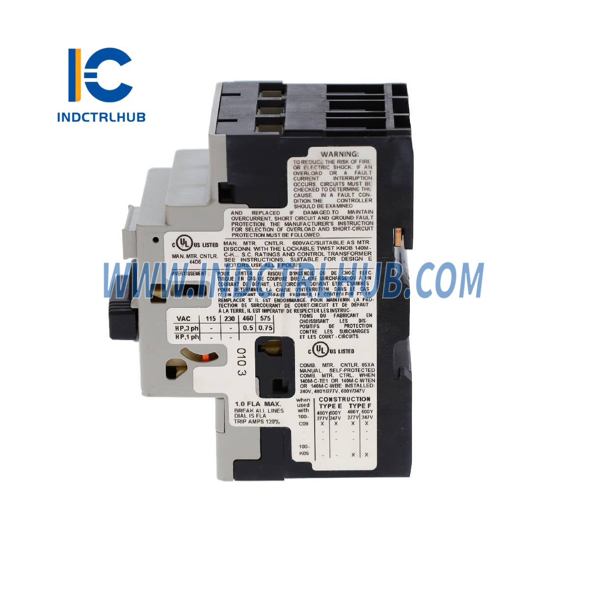"ALLEN BRADLEY 140M-C2E-B10 Защитный автомат для двигателей"