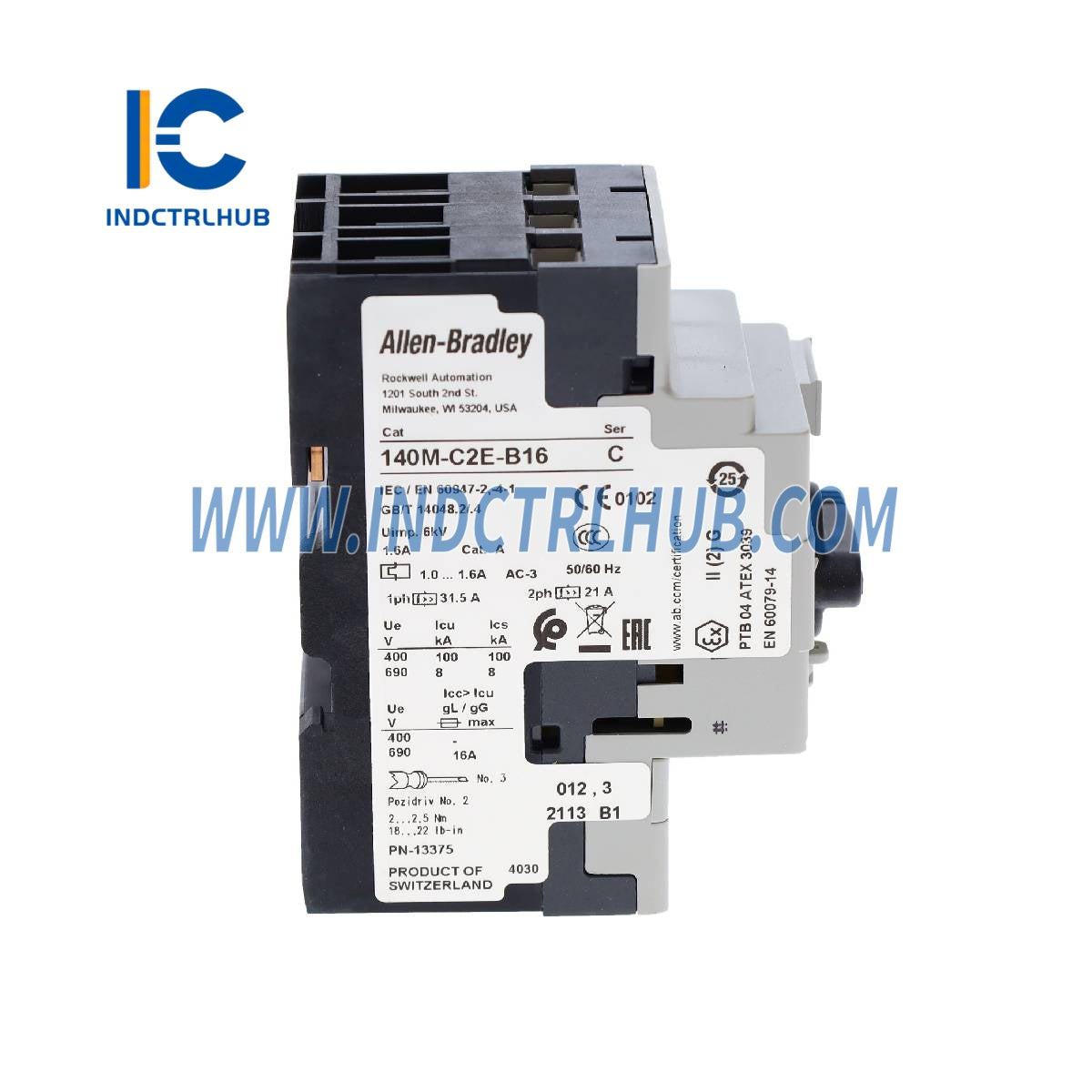 "ALLEN BRADLEY 140M-C2E-B16 Защитный автомат для моторов"