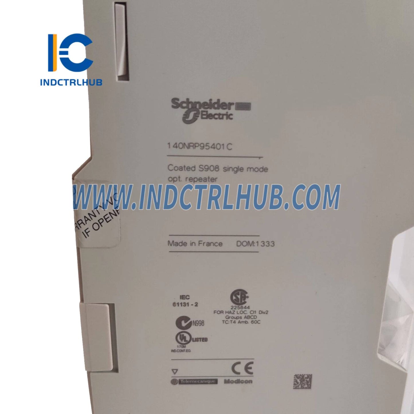 Schneider 140NRP95401C Coated Fibre Optic Repeater