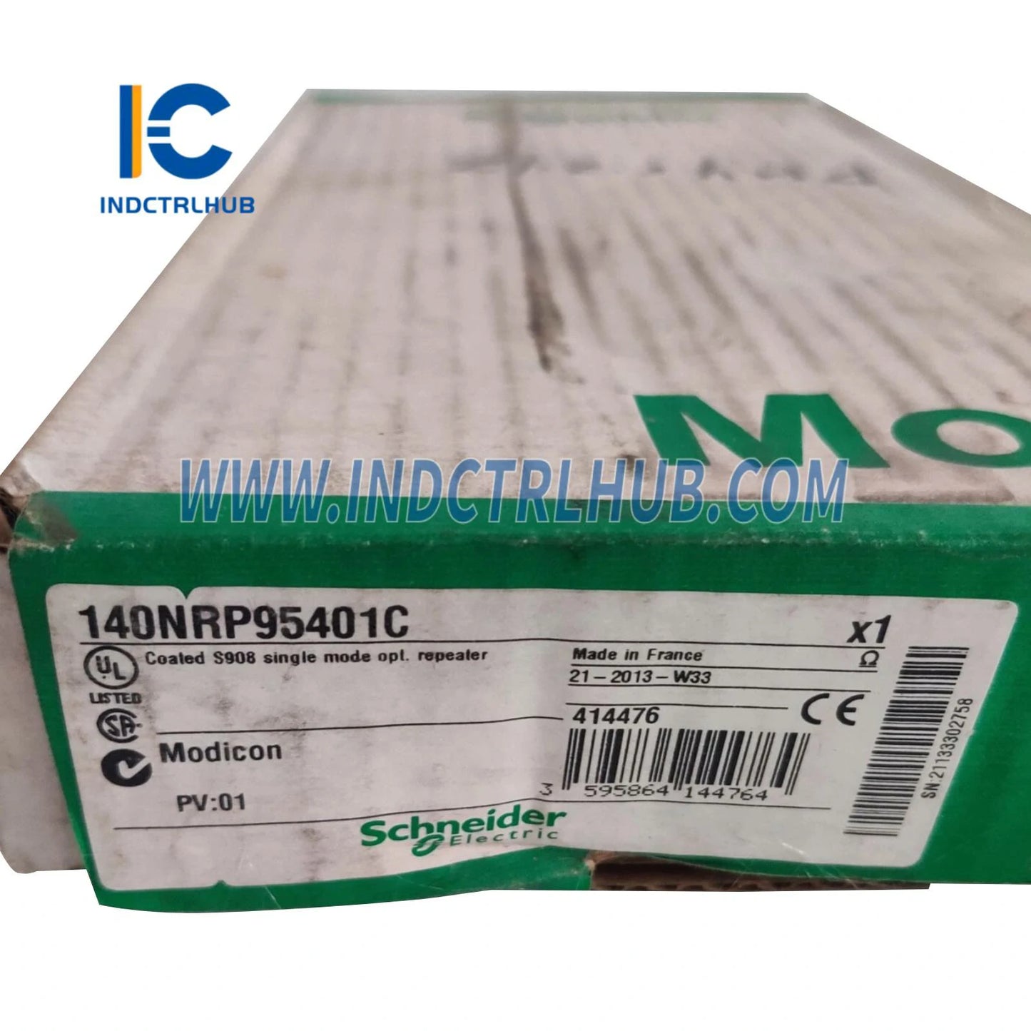 Bộ lặp sợi quang phủ Schneider 140NRP95401C