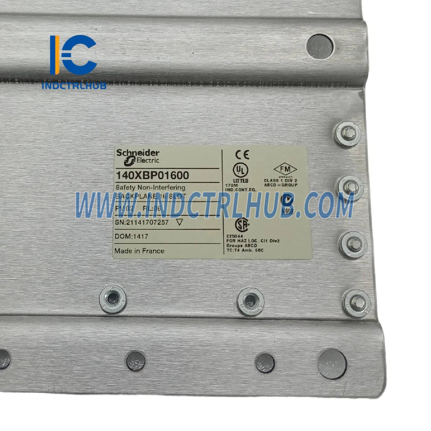 Schneider 140XBP01600 Modicon Quantum – Rack Backplane, 16 Slots