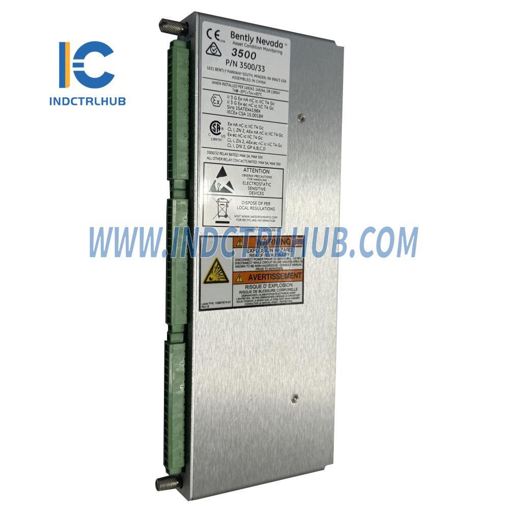 Bently Nevada 3500/33 149992-03 modul výstupu relé s nízkym prúdom