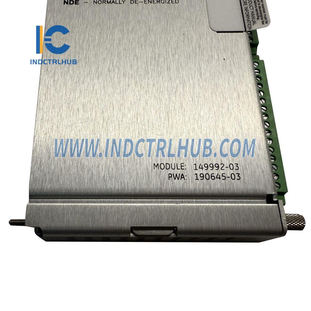 Bently Nevada 3500/33 149992-03 modul výstupu relé s nízkym prúdom