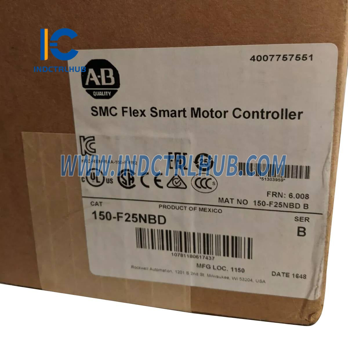ALLEN BRADLEY 150-F25NBD SMC Flex Aqlli Motor Boshqaruvchisi
