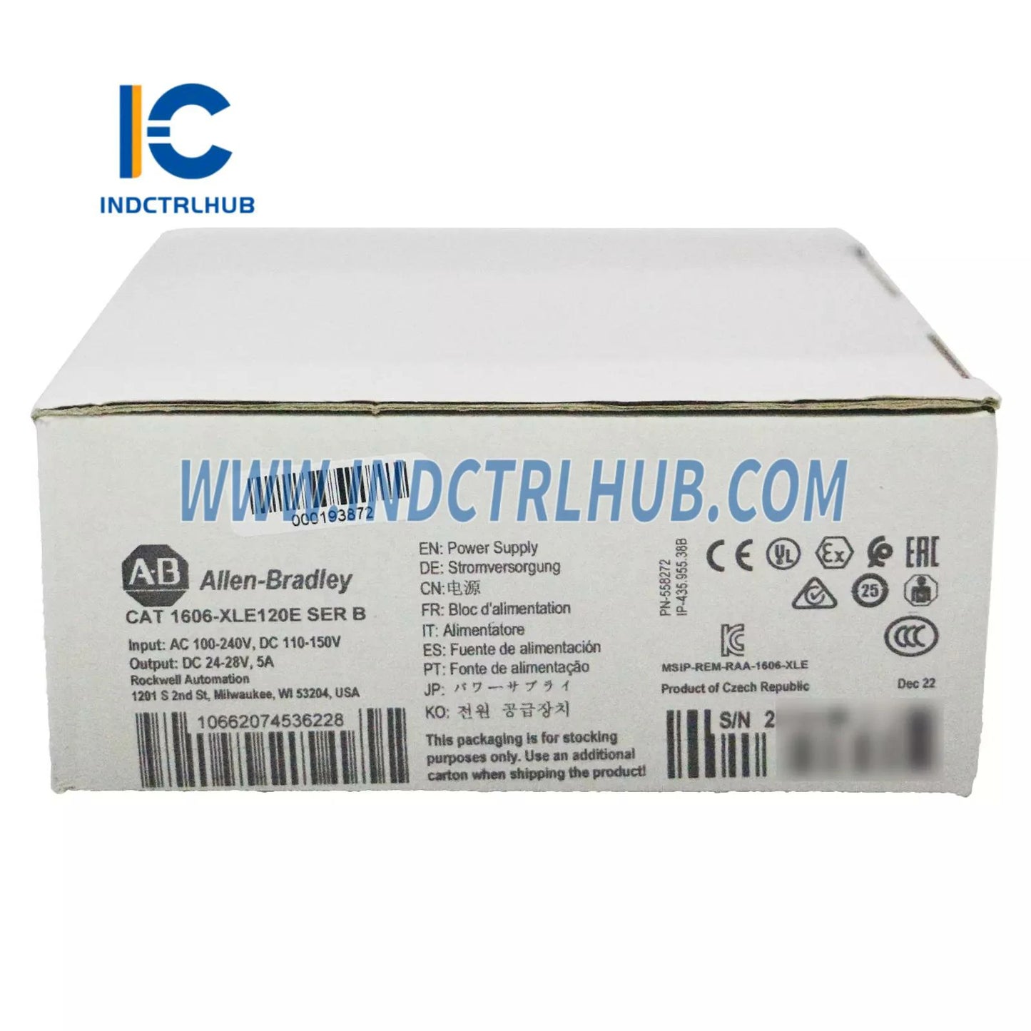 ALLEN BRADLEY 1606-XLB120E XLB 5 Ампер Қувват Манбаи