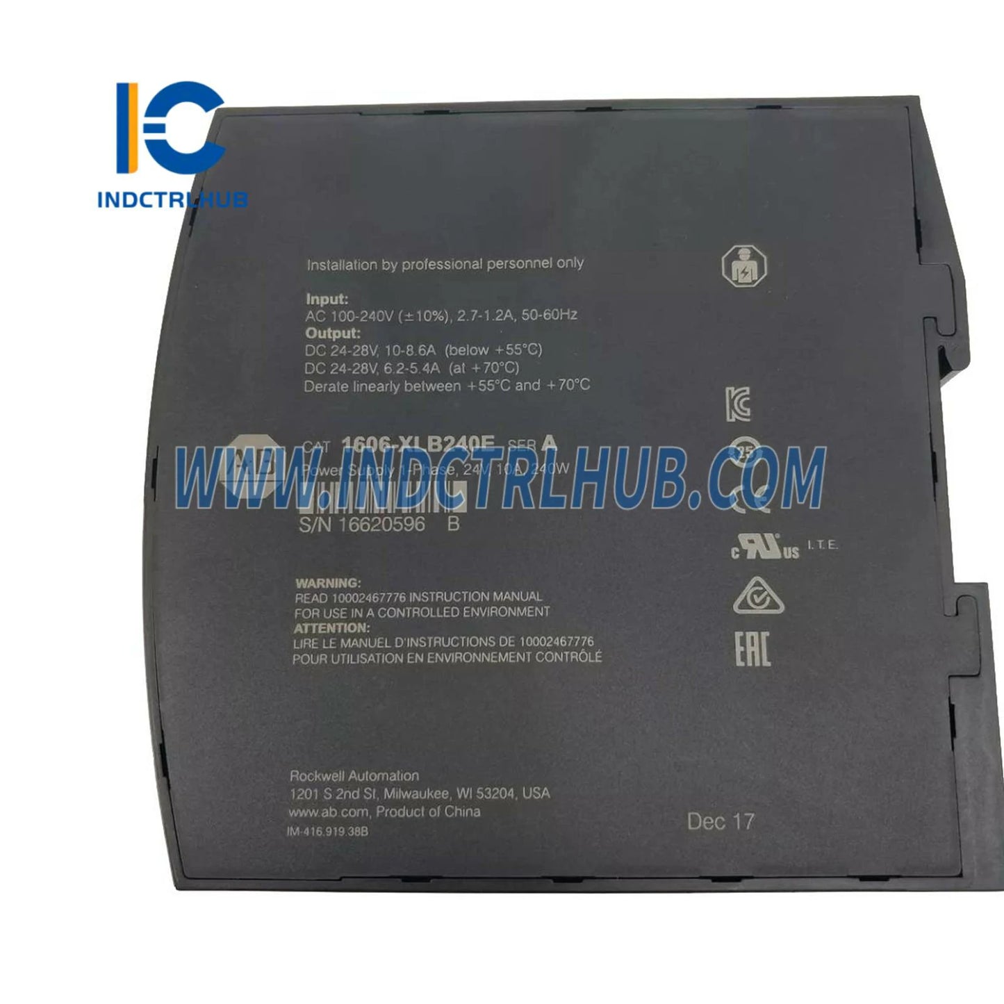 ALLEN BRADLEY 1606-XLB240E XLB 10 Ампер Қувват Манбаи