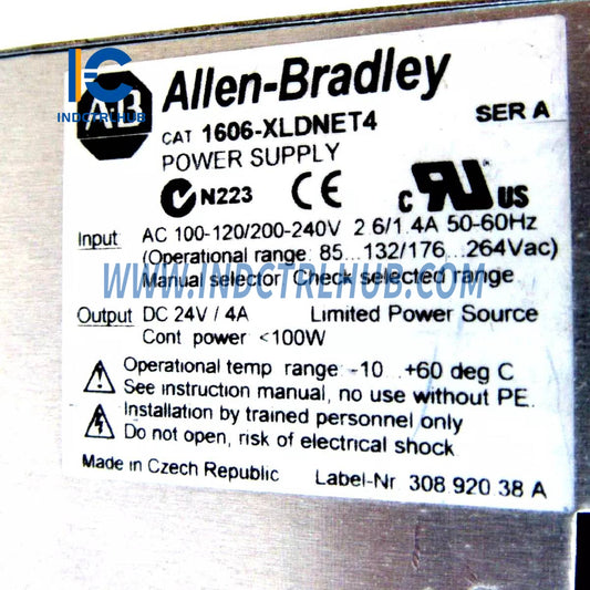 ALLEN BRADLEY 1606-XLDNET4 1606 Quvvat manbai