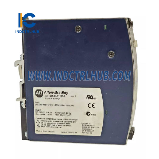 אלן ברדלי 1606-XLE120E-2 כניסת 480VAC יציאת 24VDC 5A ספק כוח