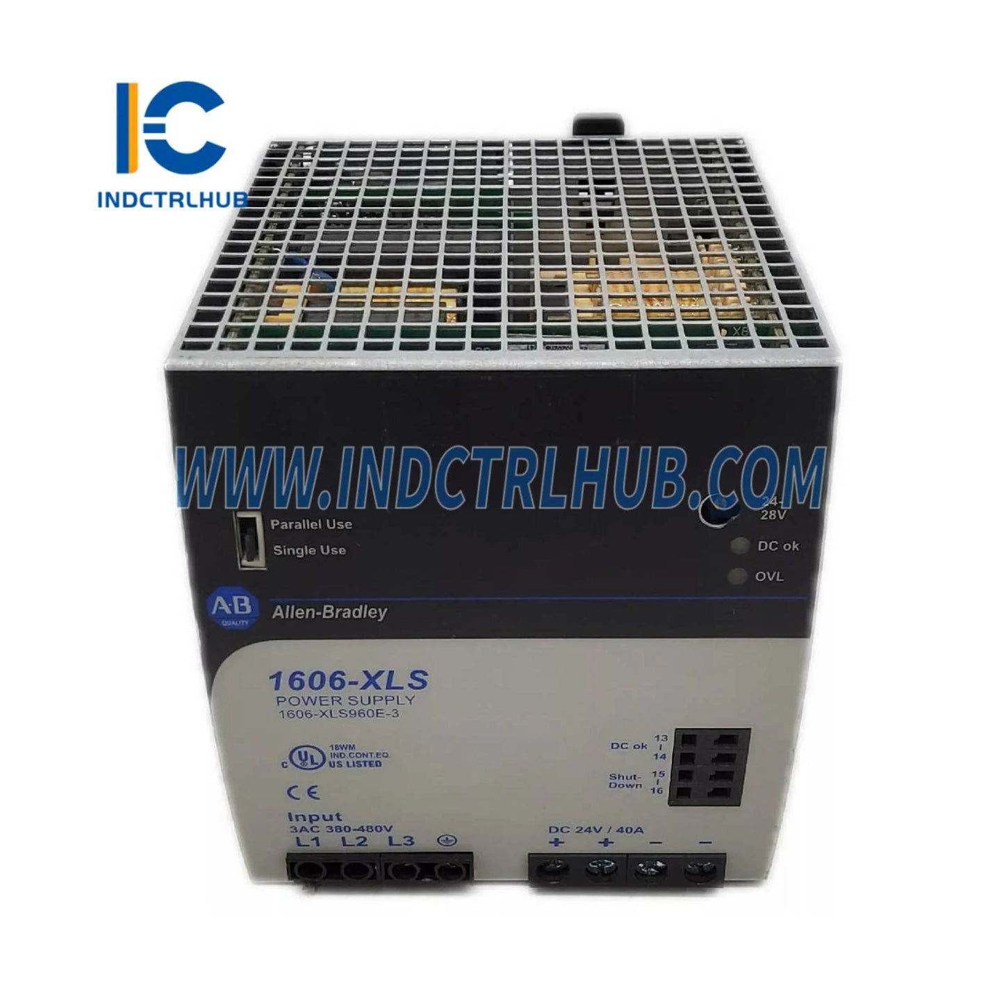Allen-Bradley 1606-XLS960E 960W DIN Rail Power Supply 24V DC 40A