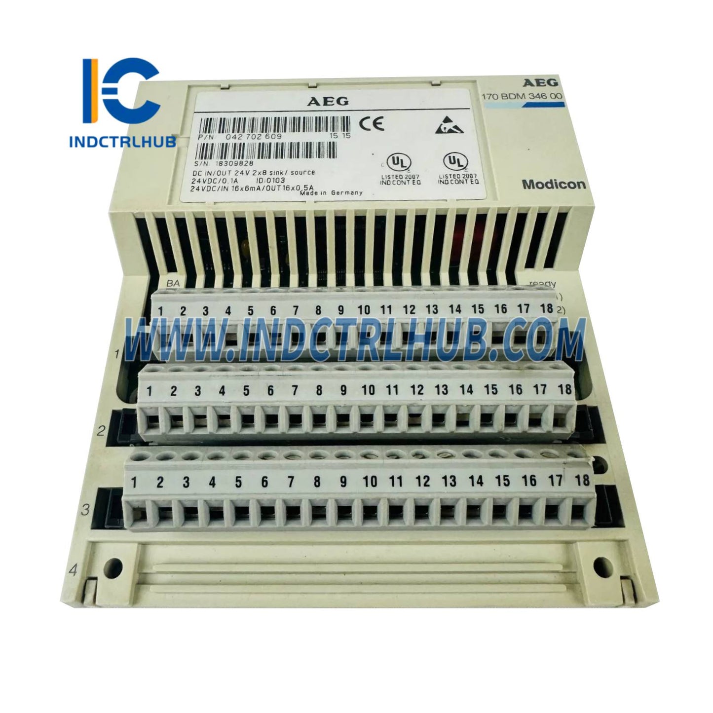 Schneider 170BDM34600 Modicon Momentum Interbus TIO Module