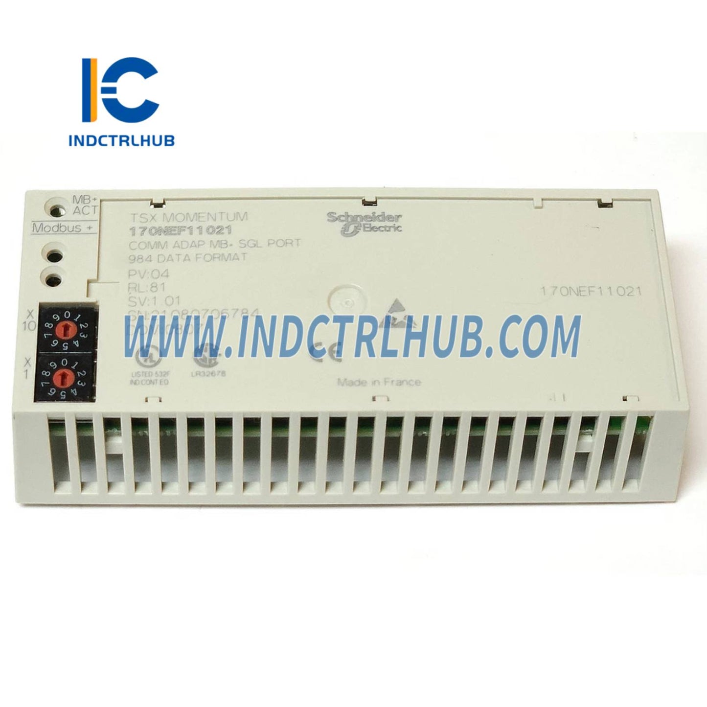 Schneider 170NEF11021 Modbus Plus komunikačný adaptér