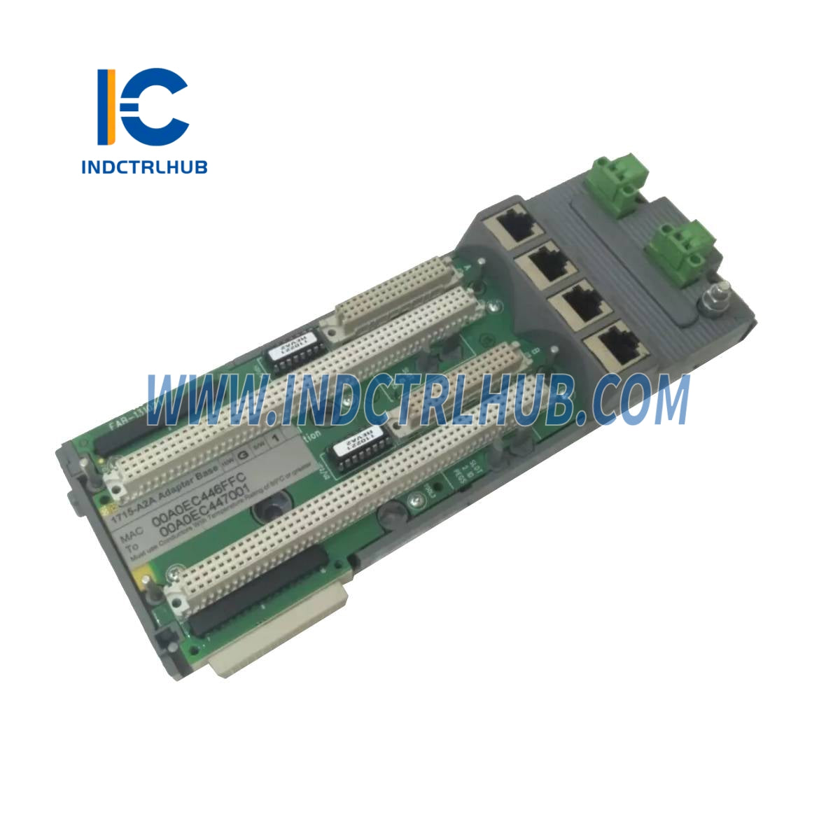 ALLEN BRADLEY 1715-A2A 1715 2-nyílásos adapter alapegység