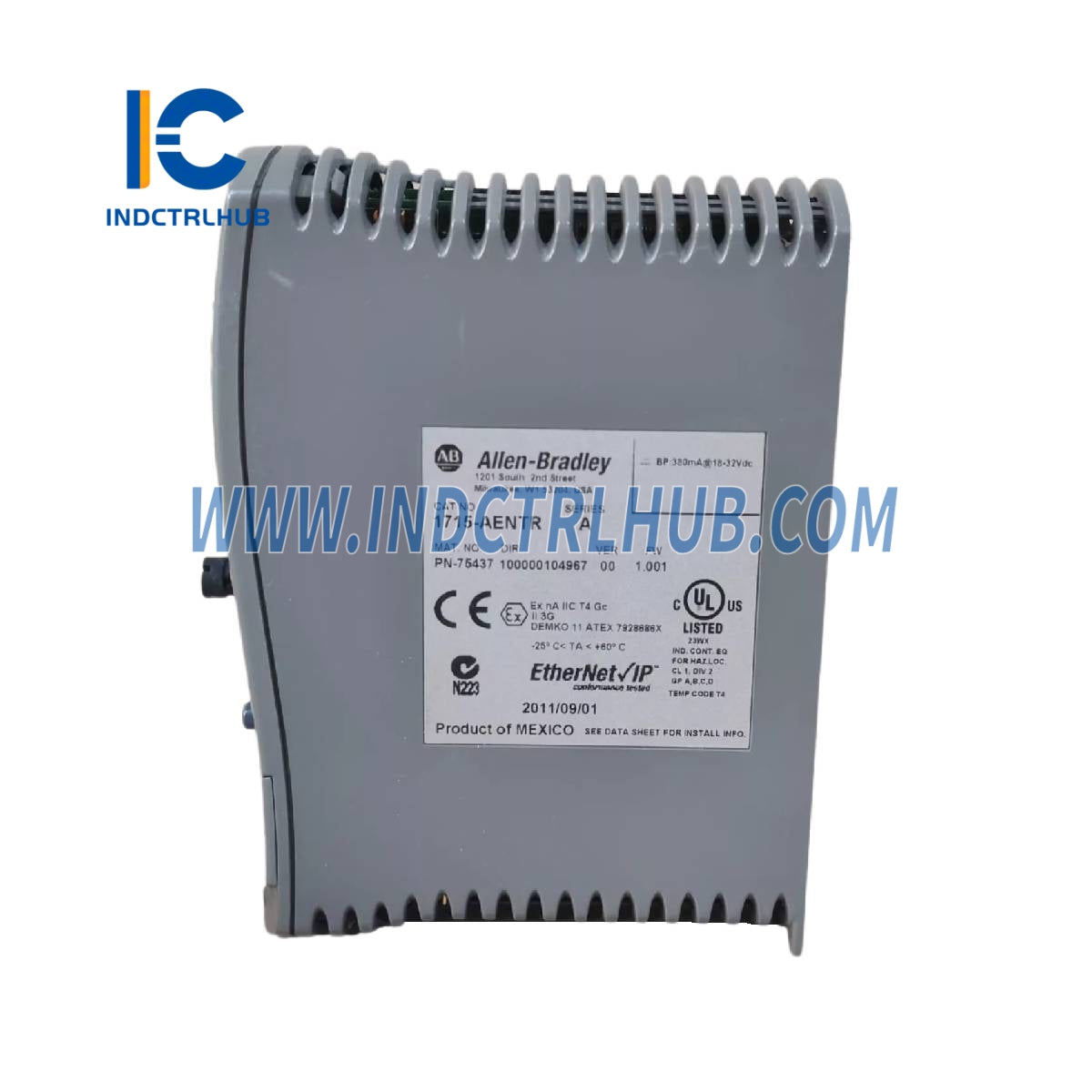 אלן ברדלי 1715-AENTR/A 1715 מערכת קלט/פלט מיותרת אדומה