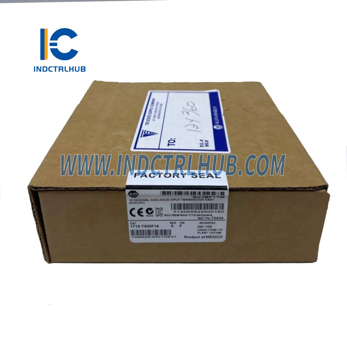 ALLEN BRADLEY 1715-TADIF16 1715-IF16 Analog Input Module