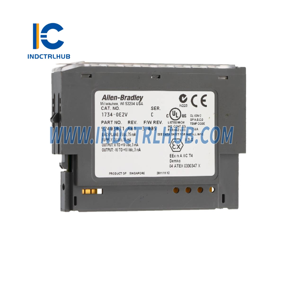 אלן ברדלי 1734-0E2V מודול פלט מתח אנלוגי