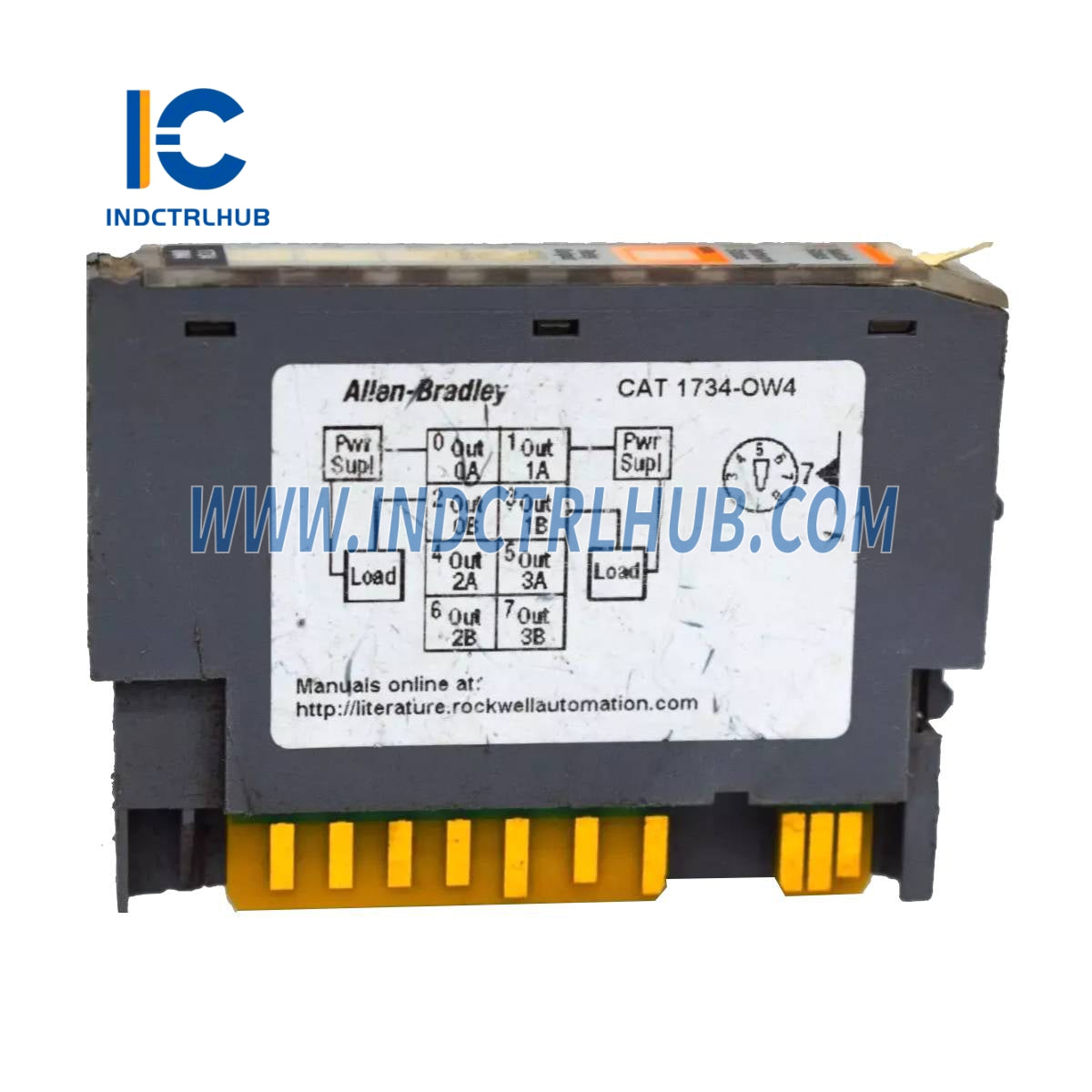 אלן ברדלי 1734-0W4 פוינט I/O מודול פלט ממסר 4-ערוצים