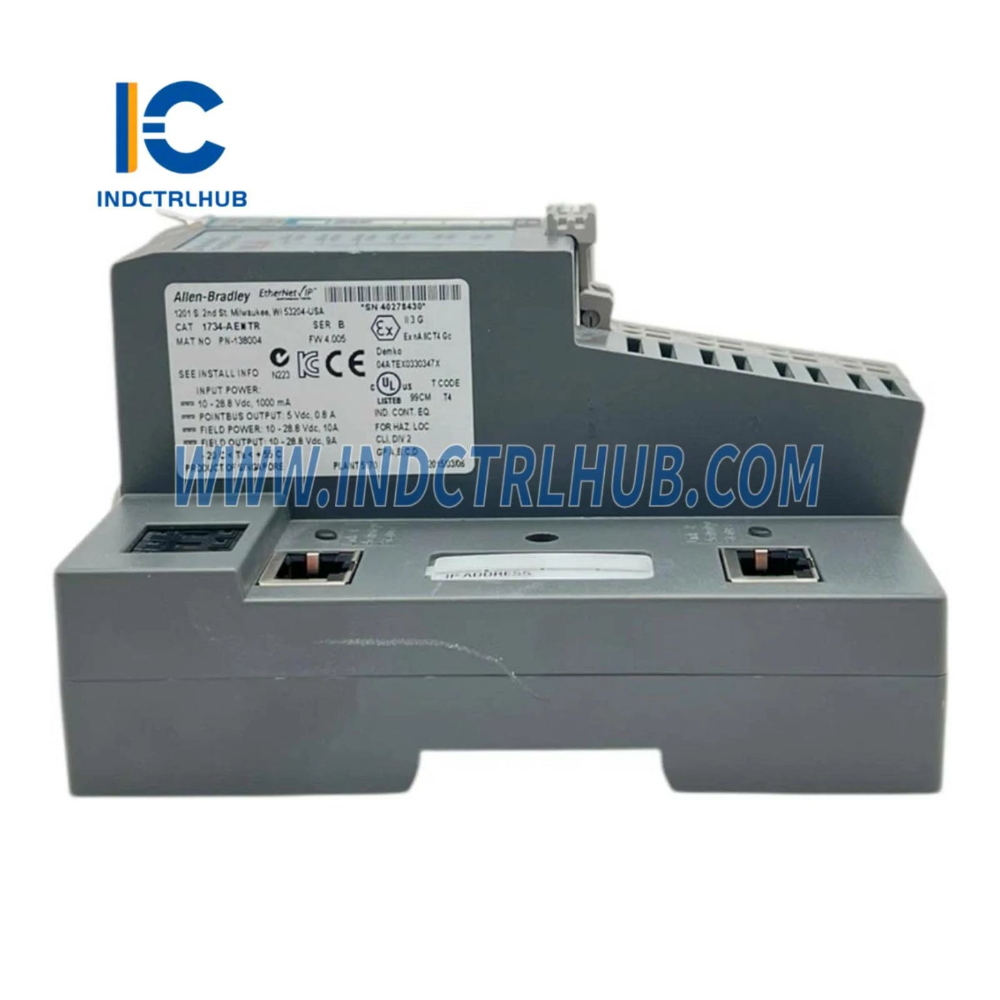 ALLEN BRADLEY 1734-AENTR/B POINT I/O Ethernet Adapter