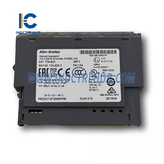 אלן ברדלי 1734-IE2C/C פוינט I/O מודול כניסת אנלוגית דו-ערוצית