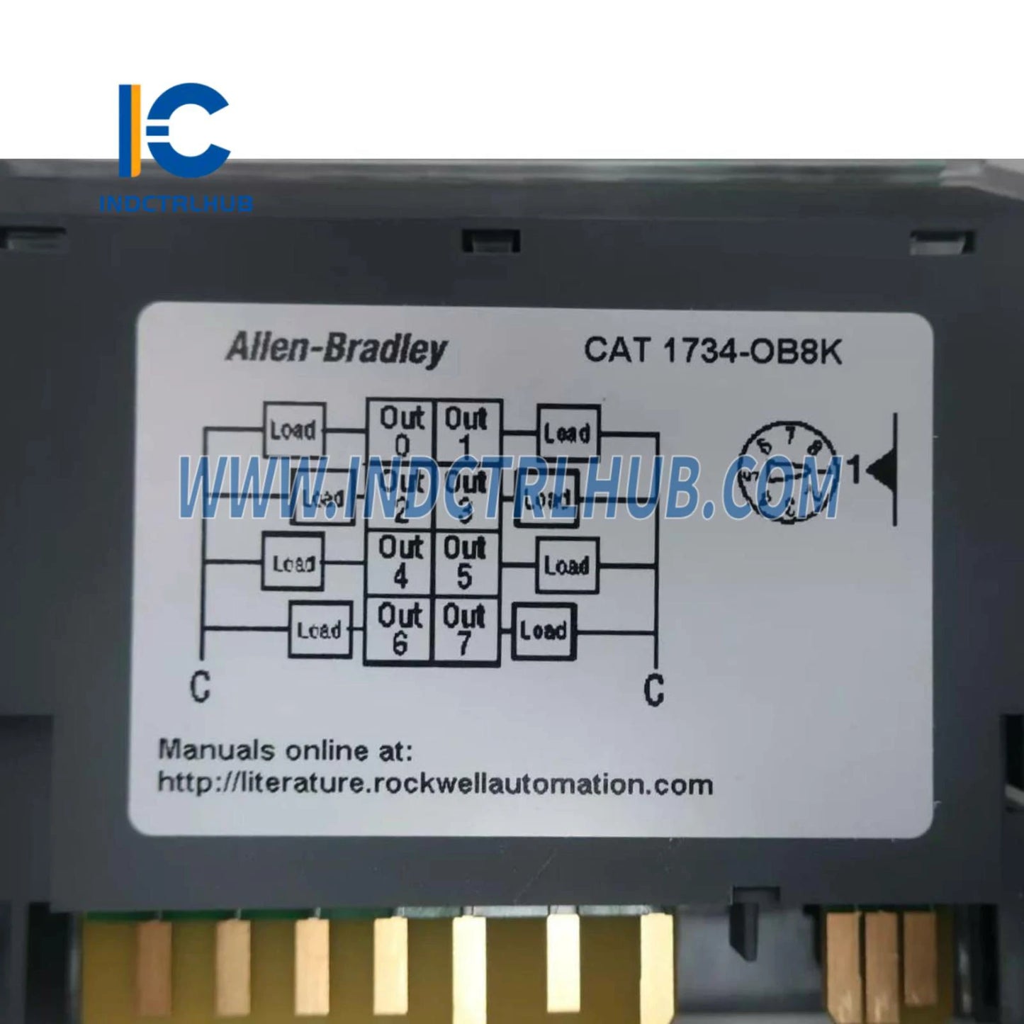 ALLEN BRADLEY 1734-OB8K POINT I/O 8-арналы сандық тұрақты ток шығыс модулі