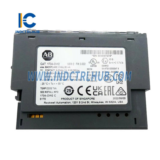 ALLEN BRADLEY 1734-OW2 POINT I/O 2-kanálový reléový výstupný modul