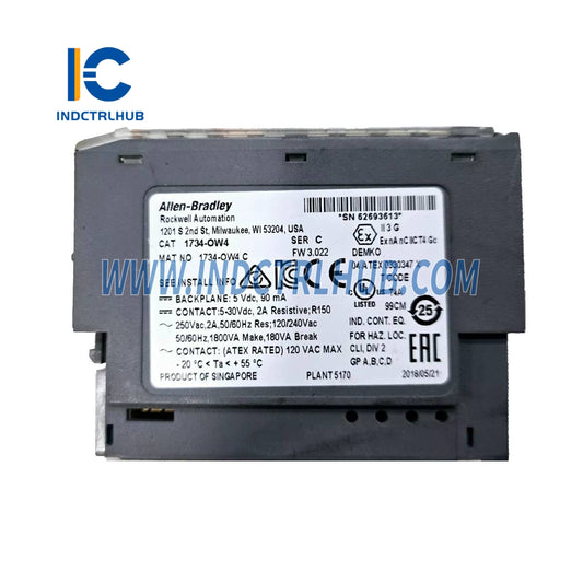 אלן ברדלי 1734-OW4 מודול פלט ממסר אלקטרומכני