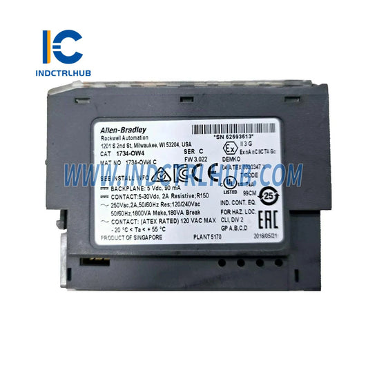 ALLEN BRADLEY 1734-OW4 Elektromechanický reléový výstupný modul